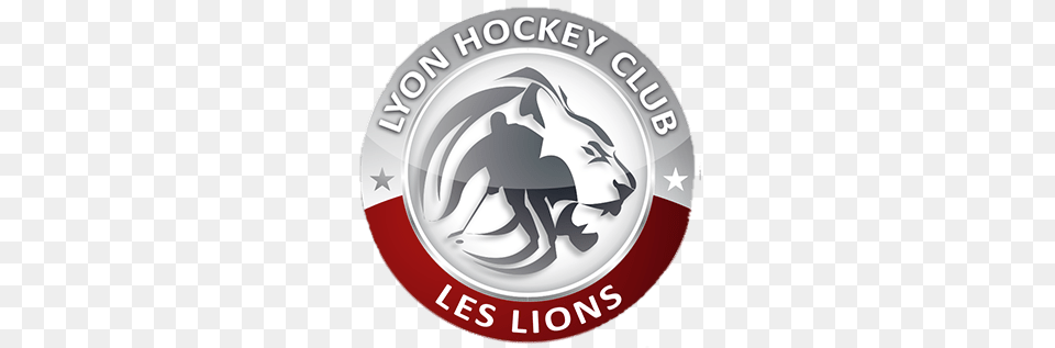 Lhc Les Lions Logo, Emblem, Symbol, Disk Png Image