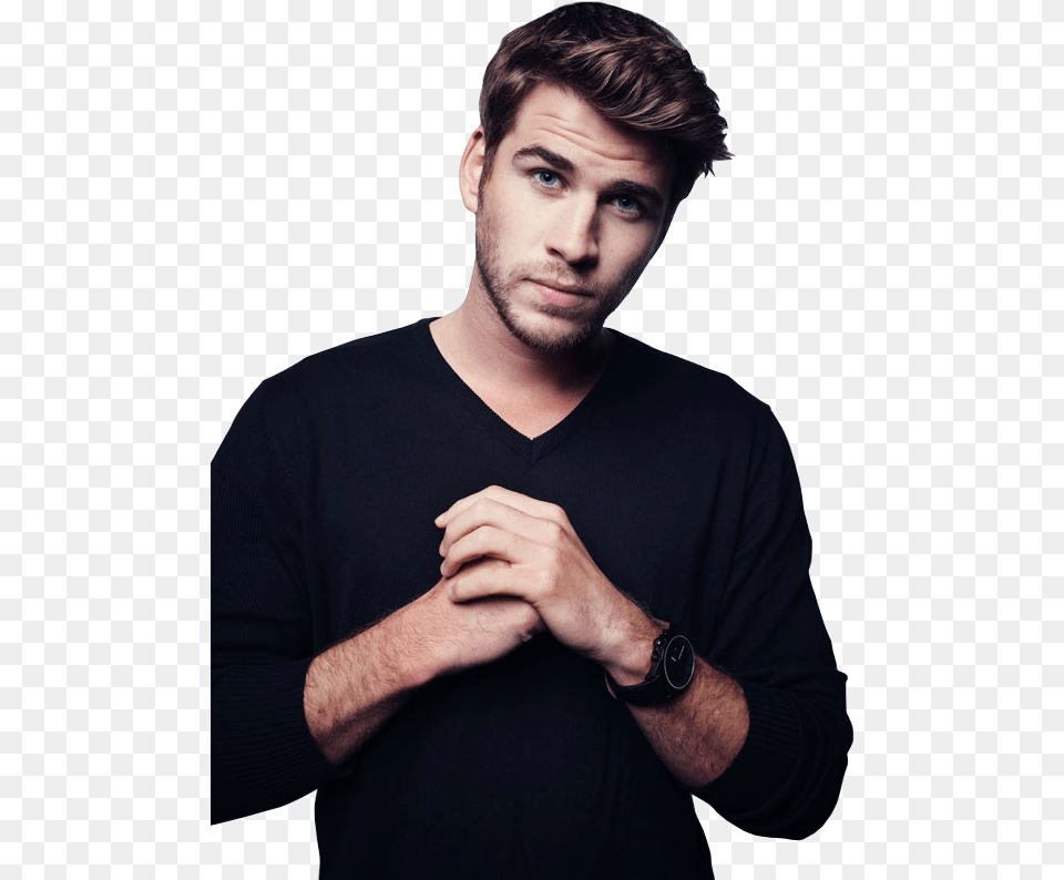 Liam Hemsworth Sexy Photoshoot, Portrait, Person, Head, Face Png Image