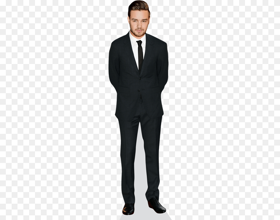 Liam Payne Cardboard Cutout Transparent Liam Payne, Accessories, Tie, Suit, Tuxedo Free Png Download