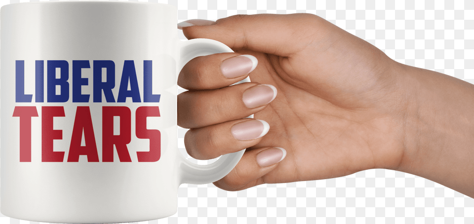 Liberal Tears Mug, Body Part, Finger, Hand, Person Free Transparent Png