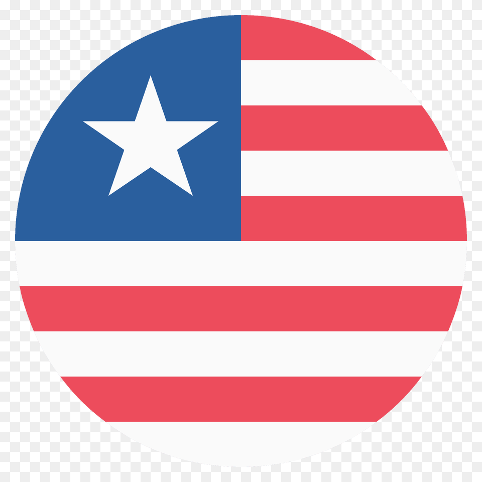 Liberia Flag Emoji Clipart, Star Symbol, Symbol, Logo Png Image