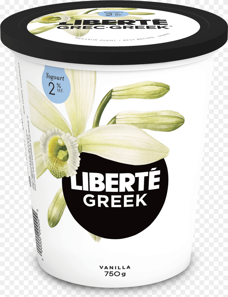 Liberte Greek Yogurt Vanilla, Dessert, Food, Cream, Ice Cream Free Transparent Png