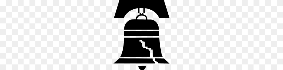 Liberty Bell, Gray Free Transparent Png