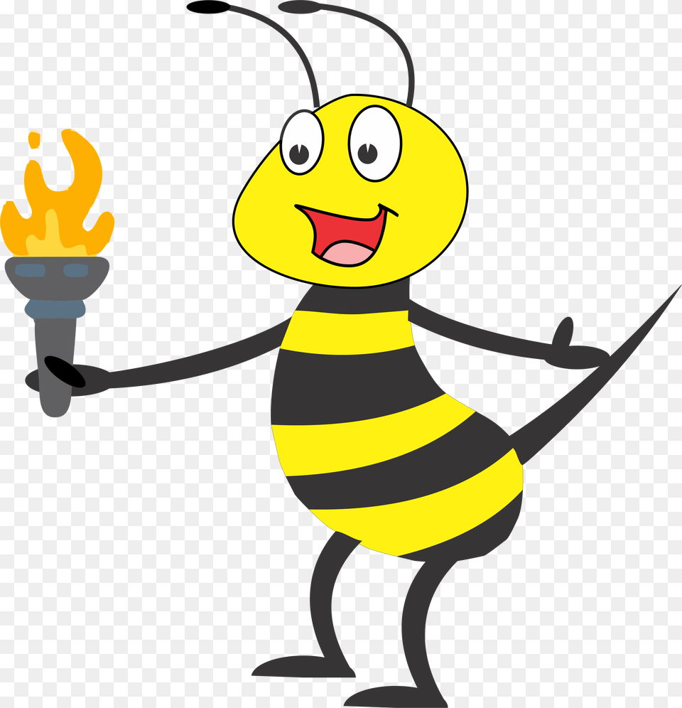 Liberty Buzz Says Cartoon, Animal, Invertebrate, Insect, Wasp Free Transparent Png
