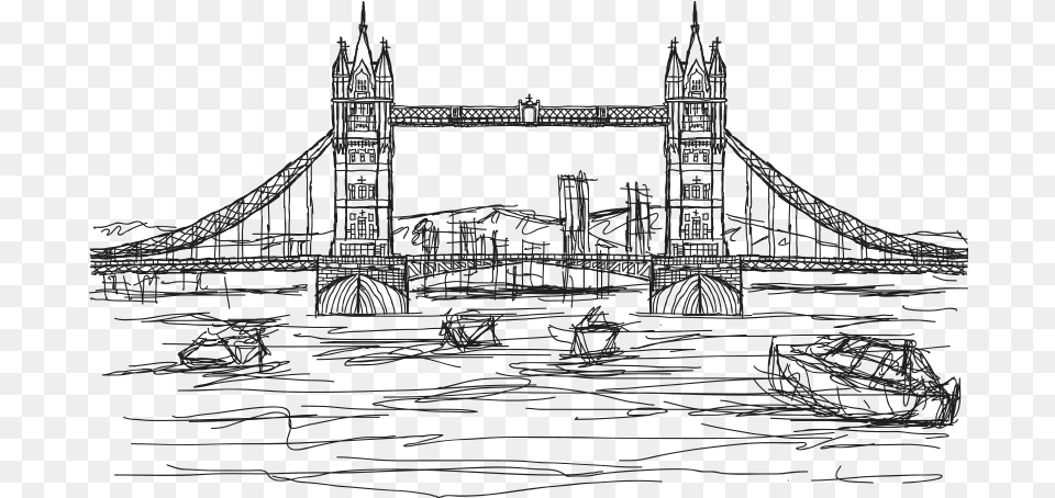Liberty Drawing Hand Svg Bridge Drawing, Arch, Architecture, Art Free Transparent Png