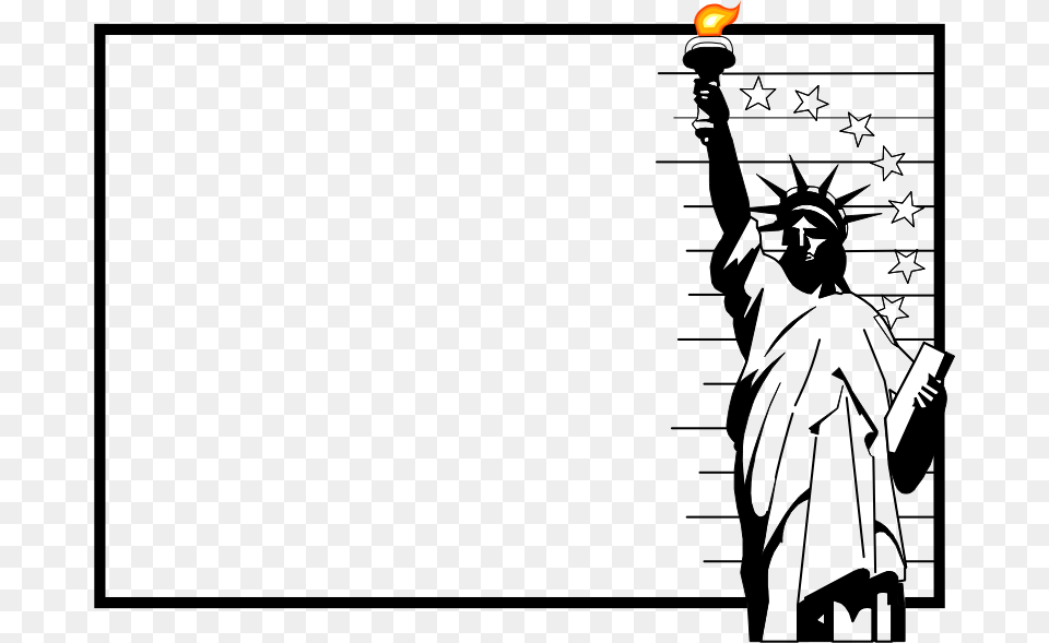 Liberty Frame, Lighting Png Image