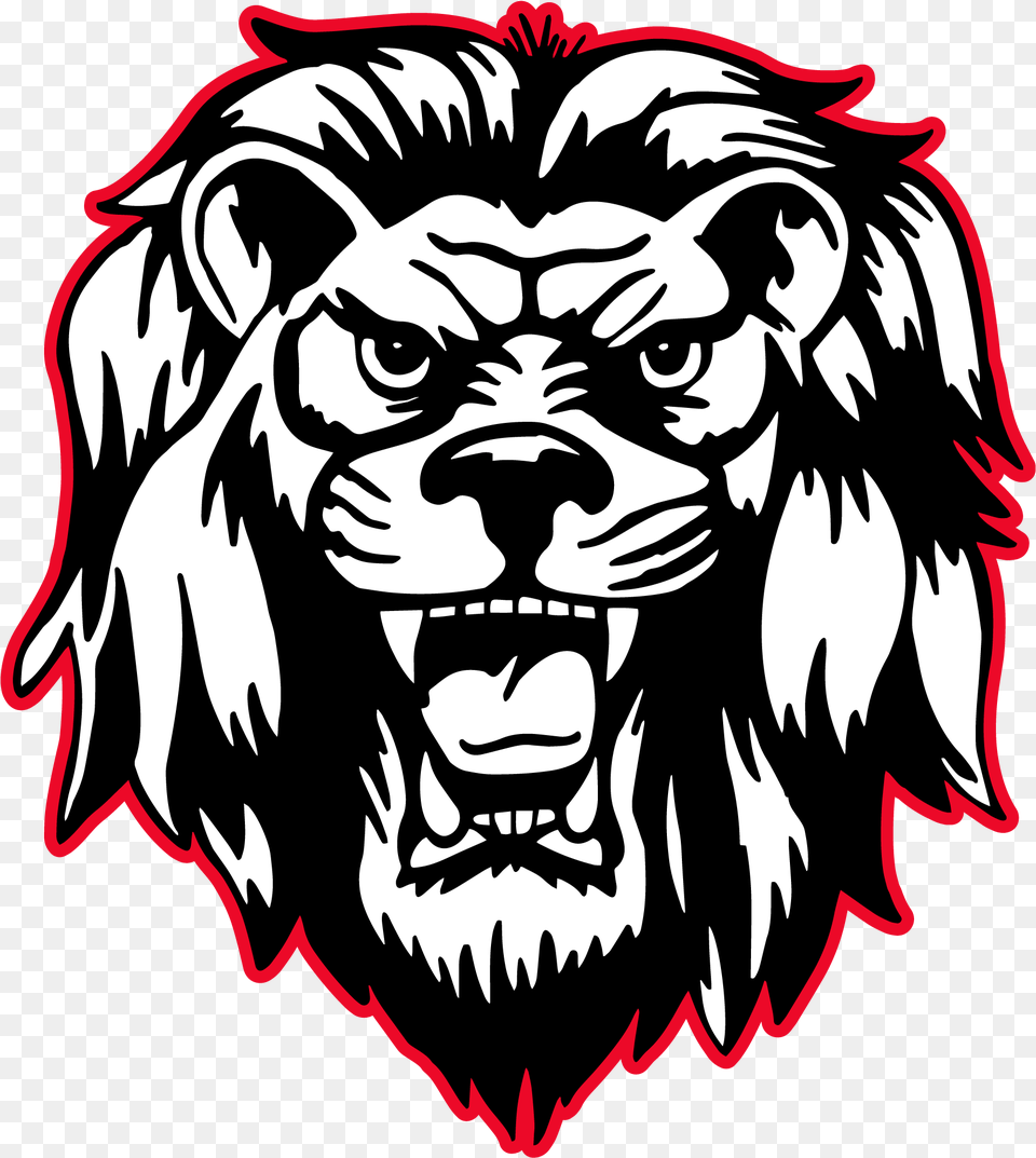 Liberty High School Logo Az, Animal, Lion, Mammal, Person Png Image