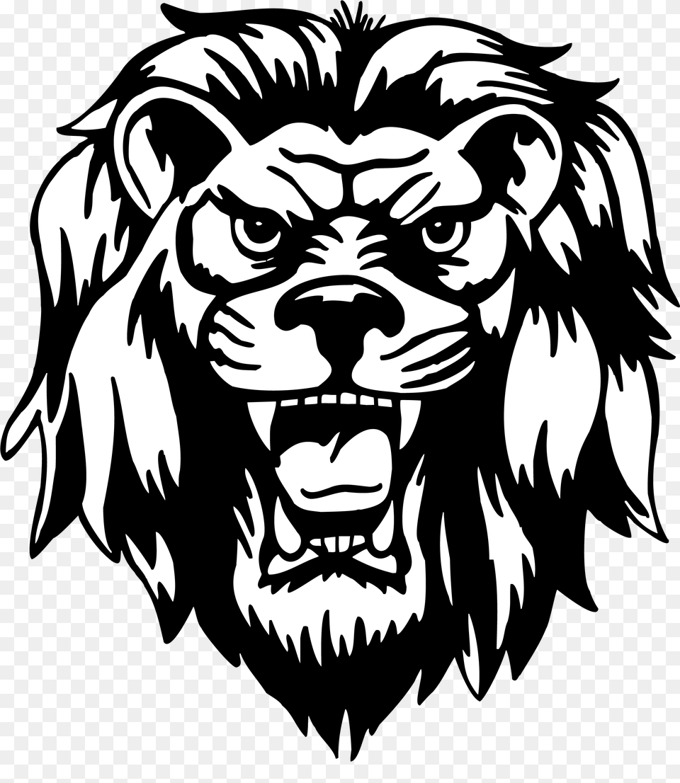 Liberty Lions, Stencil, Person, Animal, Lion Free Transparent Png
