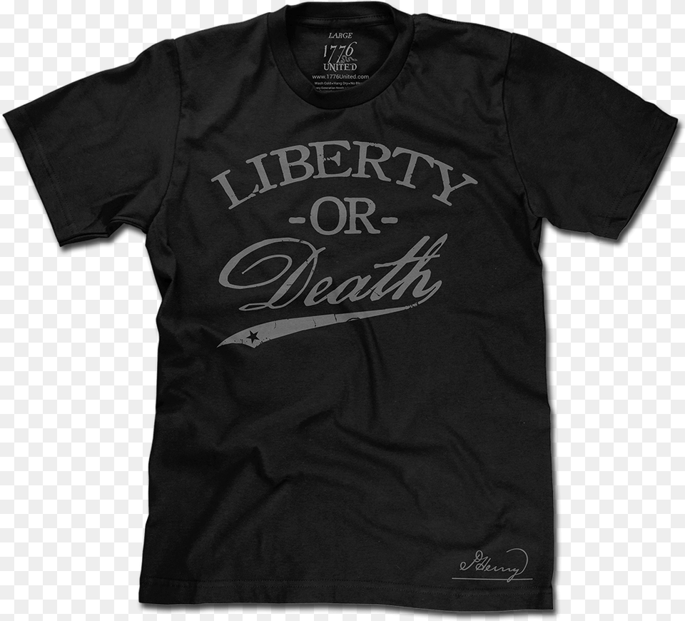 Liberty Or Death Jersey Black Front Template There Are Two Types Of People Shirt, Clothing, T-shirt Free Transparent Png