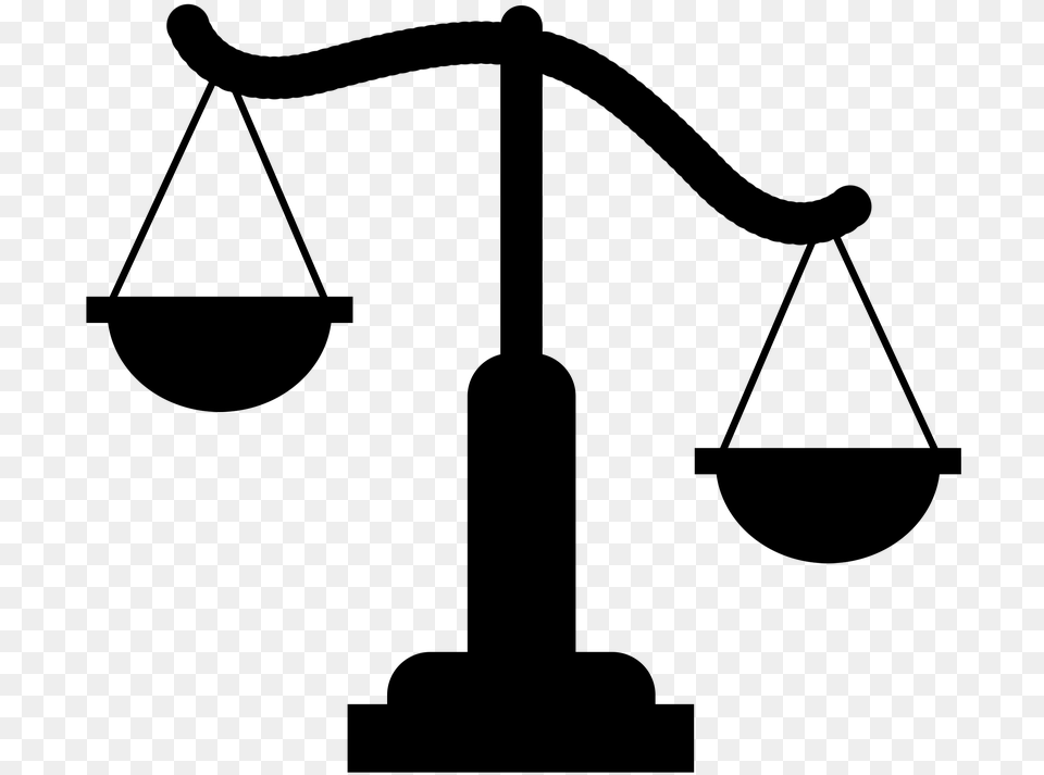 Libra Weight Judge The Court Icon Court Choice Libra Clipart Black And White, Gray Free Png Download