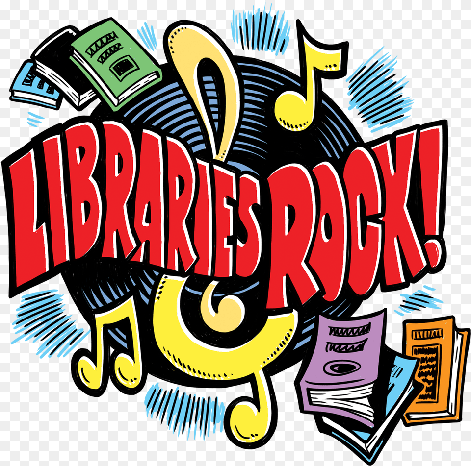 Libraries Rock Summer Reading Program, Advertisement, Poster, Book, Publication Free Png Download