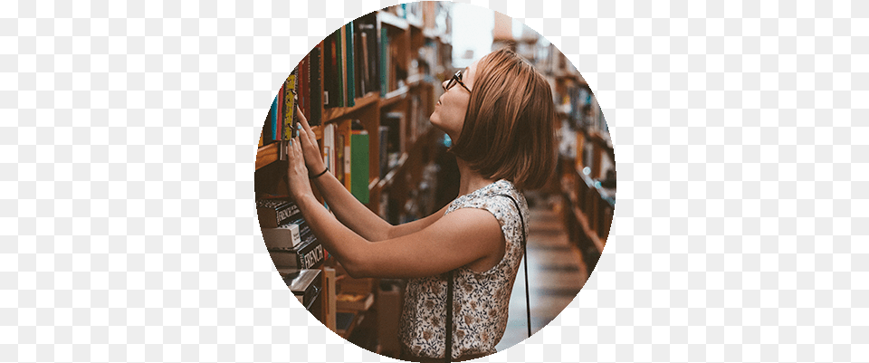 Library, Adult, Publication, Photography, Person Free Png Download