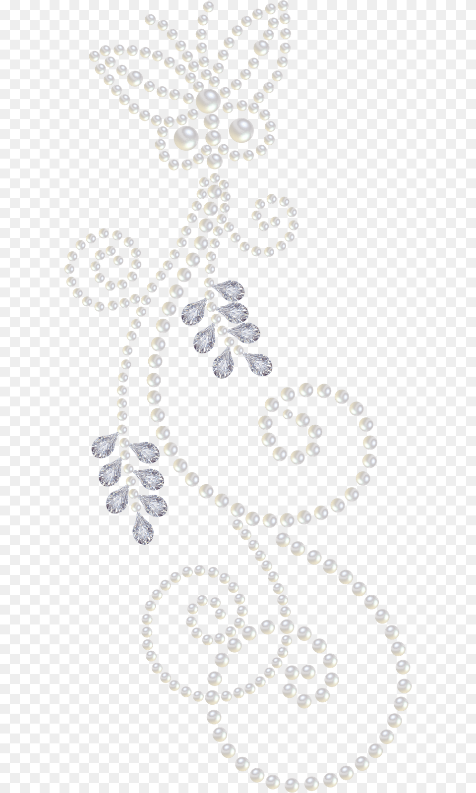Library Another Pearl Diamond Nice Swirls Pearl Swirl, Accessories, Earring, Jewelry, Necklace Free Png Download
