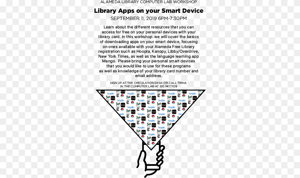 Library Apps Event Image, Accessories, Bandana, Headband, Triangle Free Transparent Png