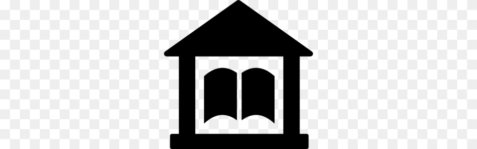 Library Clipart, Gray Png