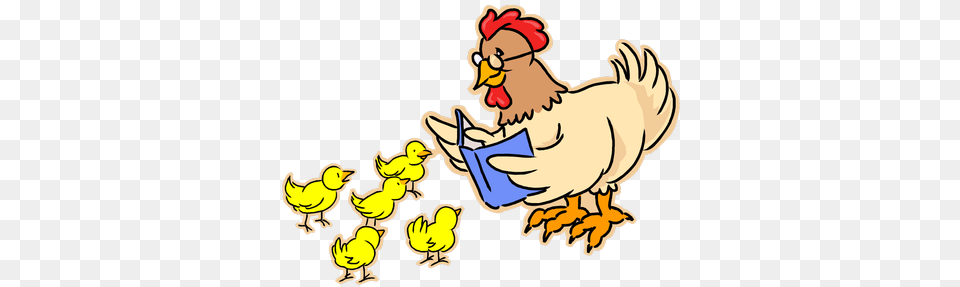 Library Clipart Story, Baby, Person, Animal, Hen Png