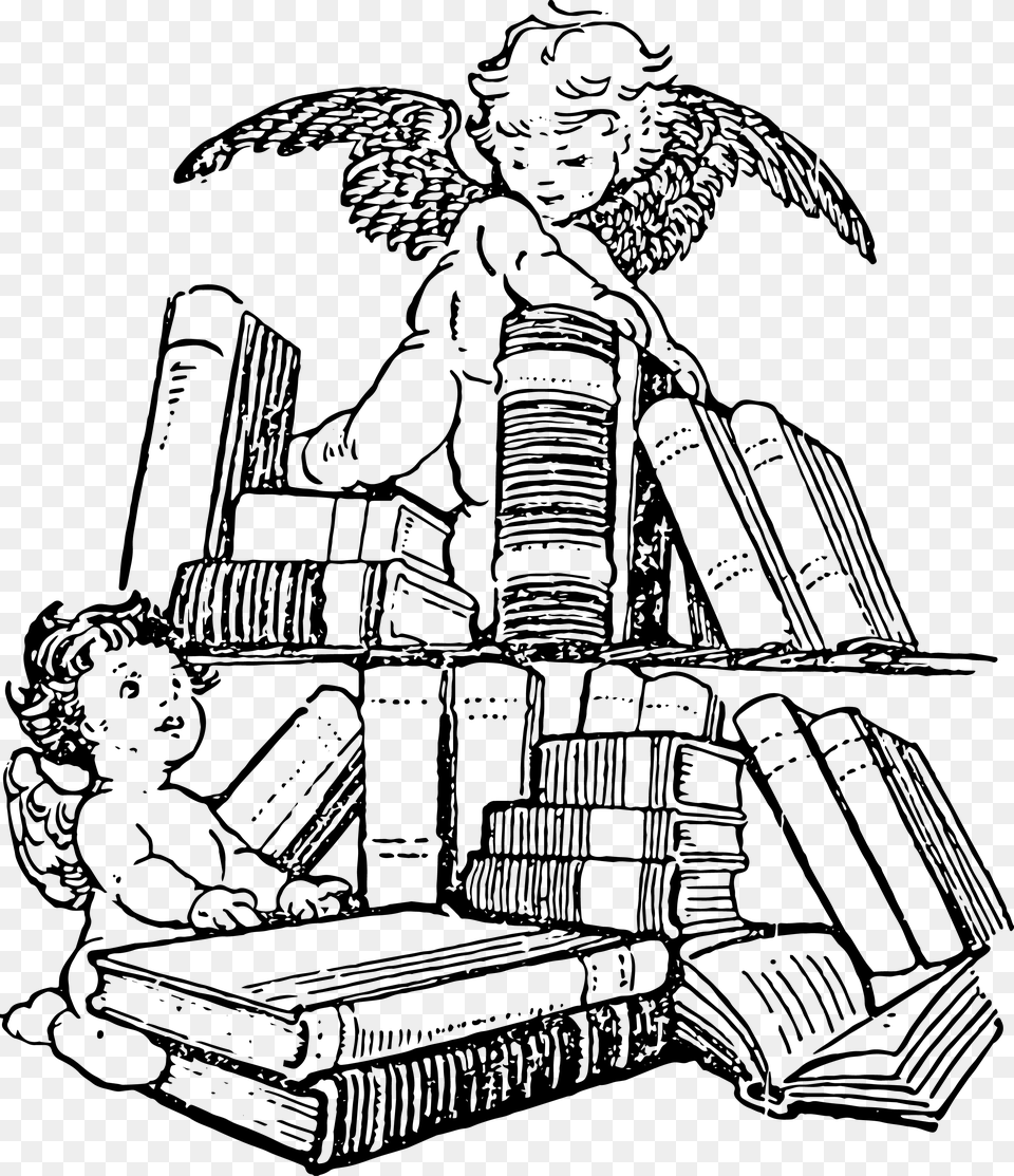 Library Clipart Vintage, Art, Publication, Baby, Book Png