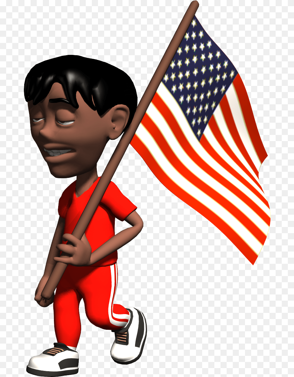 Library Download Building Inquiry Based Authentic Angola Gif, American Flag, Flag, People, Person Free Transparent Png