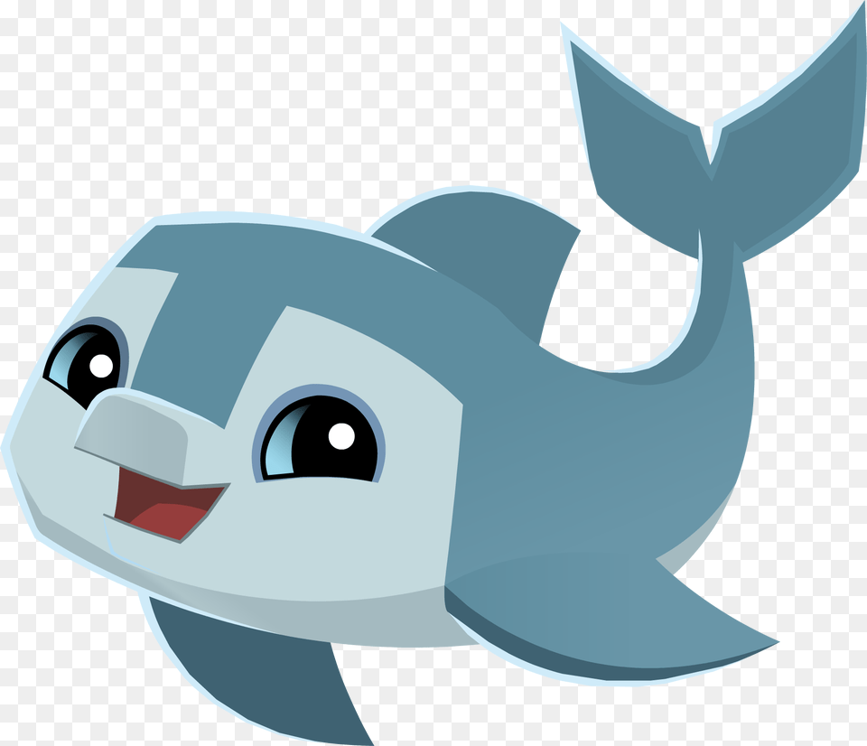 Library Download Image Blue Graphic Animal Animal Jam Dolphin, Fish, Sea Life, Shark Free Png