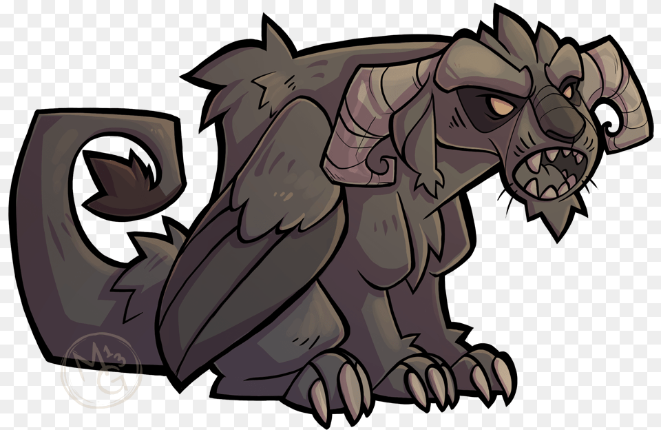 Library Gargoyle By Tea Tiger Comics, Accessories, Art, Ornament, Electronics Free Png