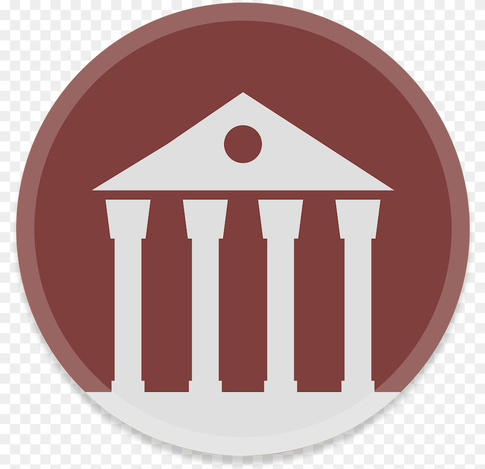 Library Icon, Architecture, Pillar, Building, Parthenon Free Png Download
