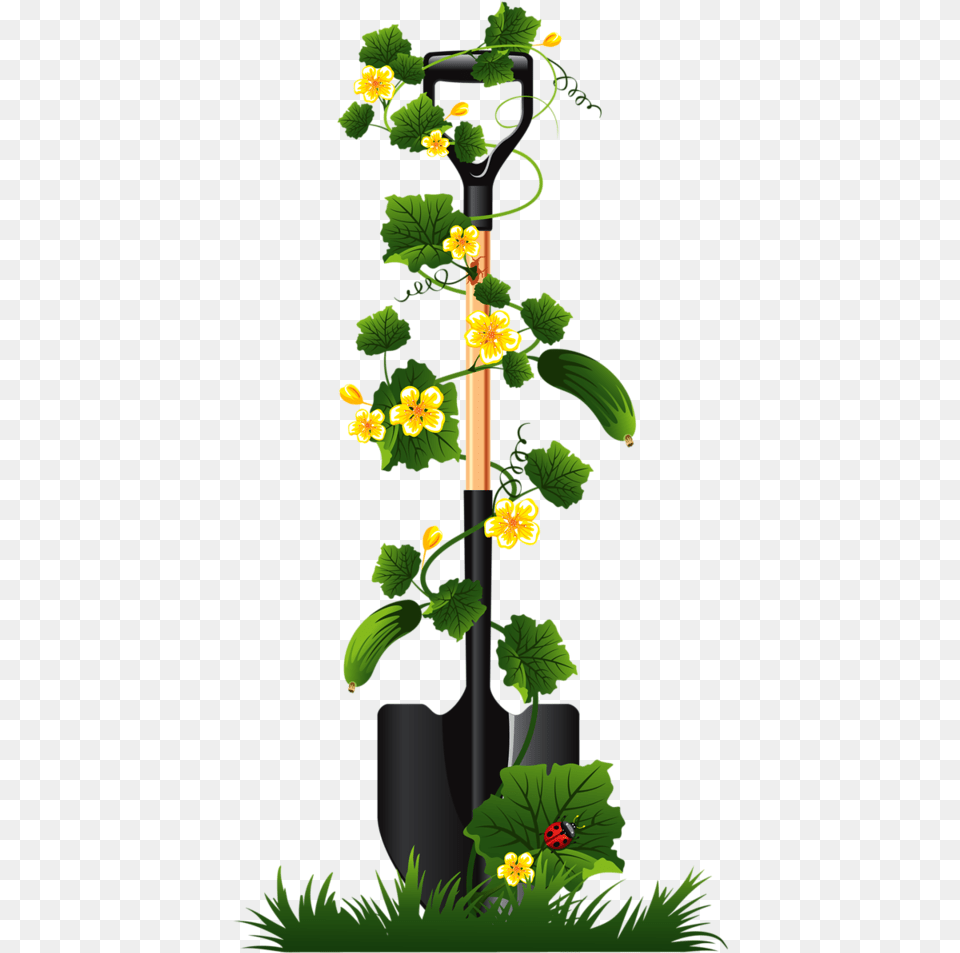 Library Library Gardener Clipart Plant Seedling Aihitech Solar Automatic Watering Flowers System With, Green, Animal, Insect, Invertebrate Free Png Download