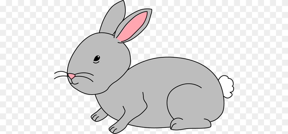 Library Library Gray Clip Art Of A Bunny, Animal, Mammal, Rabbit, Face Free Png