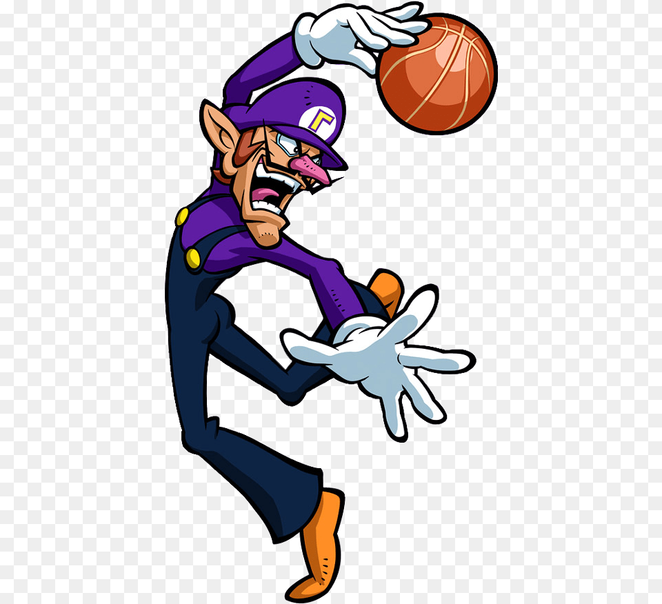 Library Of 3 Mario Hoops 3 On 3 Art, Baby, Person Free Transparent Png