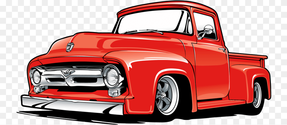 Library Of 55 Chevy Car Svg Stock Files Clipart Ford F 100, Pickup Truck, Transportation, Truck, Vehicle Free Png Download