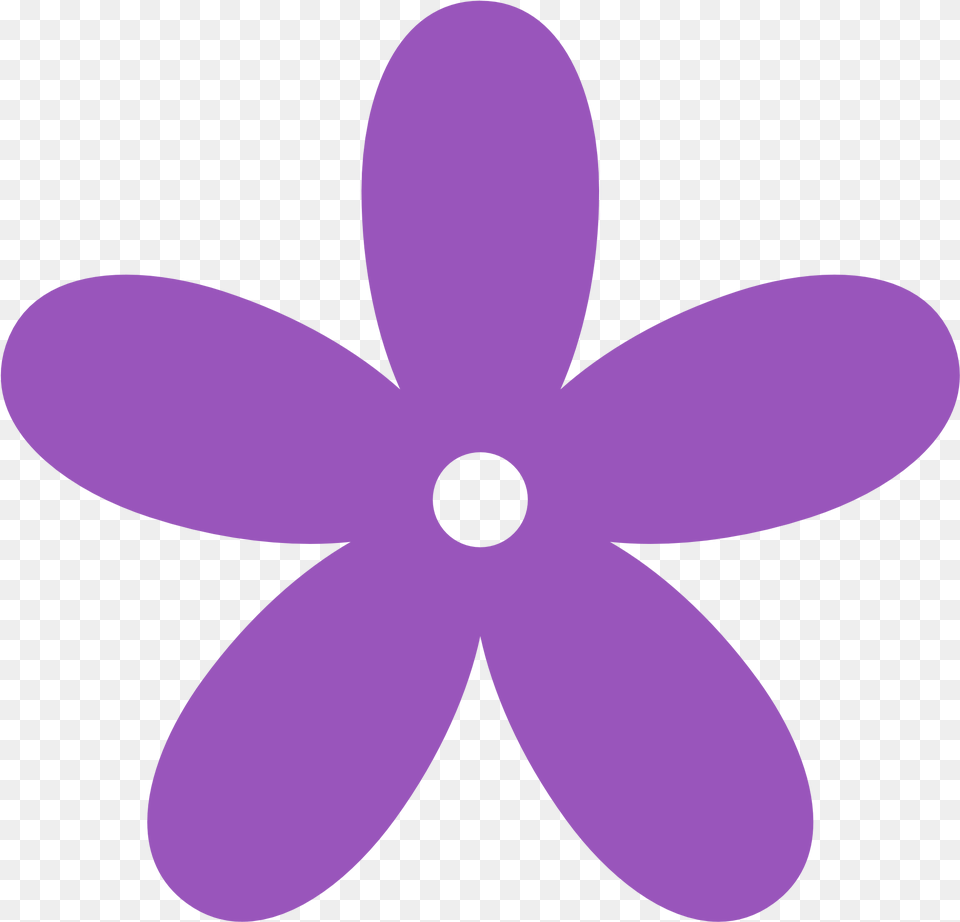 Library Of 70u0027s Flower Clip Black And White Stock Files Clipart Purple Flower, Machine, Propeller, Plant, Outdoors Free Png