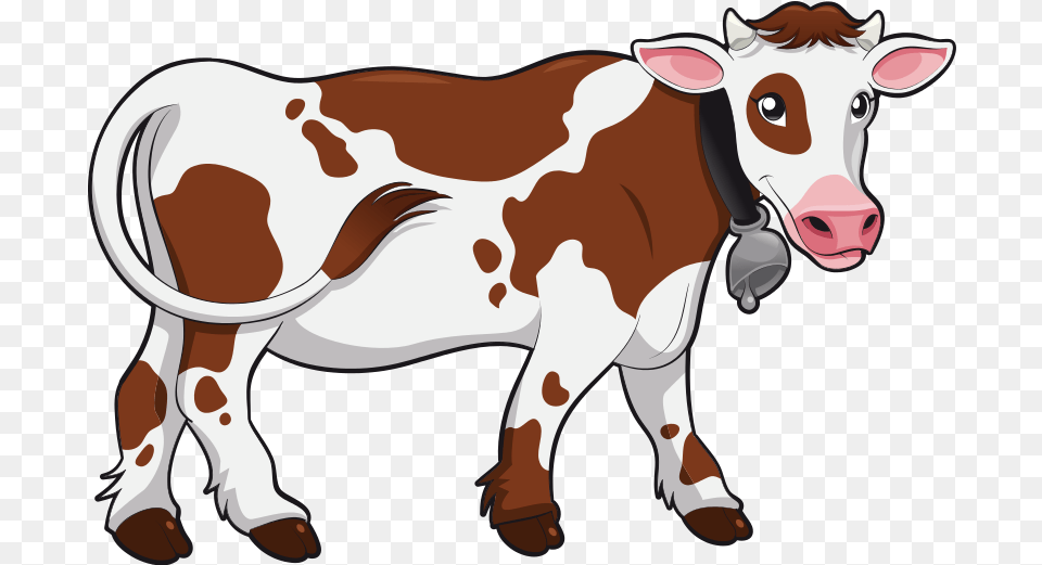 Library Of Animal Clip Download Cow Files Clipart Background Cow, Cattle, Mammal, Livestock, Dairy Cow Free Transparent Png