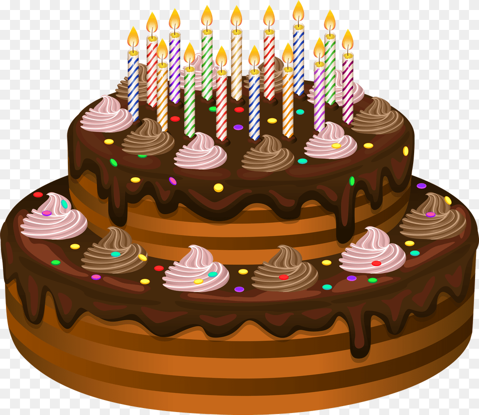 Library Of Banner Images Birthday Cake Files Clipart Transparent Background Free Png