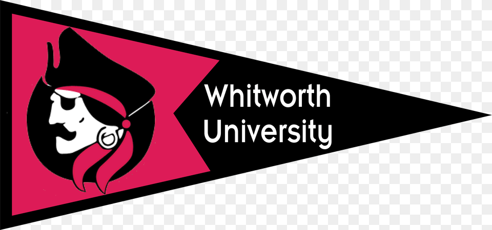 Library Of Baseball Pennant Clip Art Royalty Whitworth University Logo Adult, Female, Person, Woman Free Transparent Png