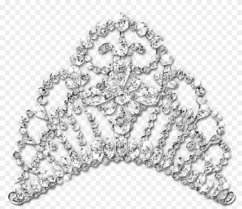 Library Of Bling Crown Banner Files Diamond Tiara Clip Art, Accessories, Jewelry, Chandelier, Lamp Png Image