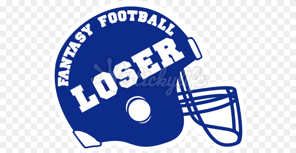 Library Of Blue Football Helmet Clip Black And White Fantasy Football Loser Helmet, American Football, Person, Playing American Football, Sport Png