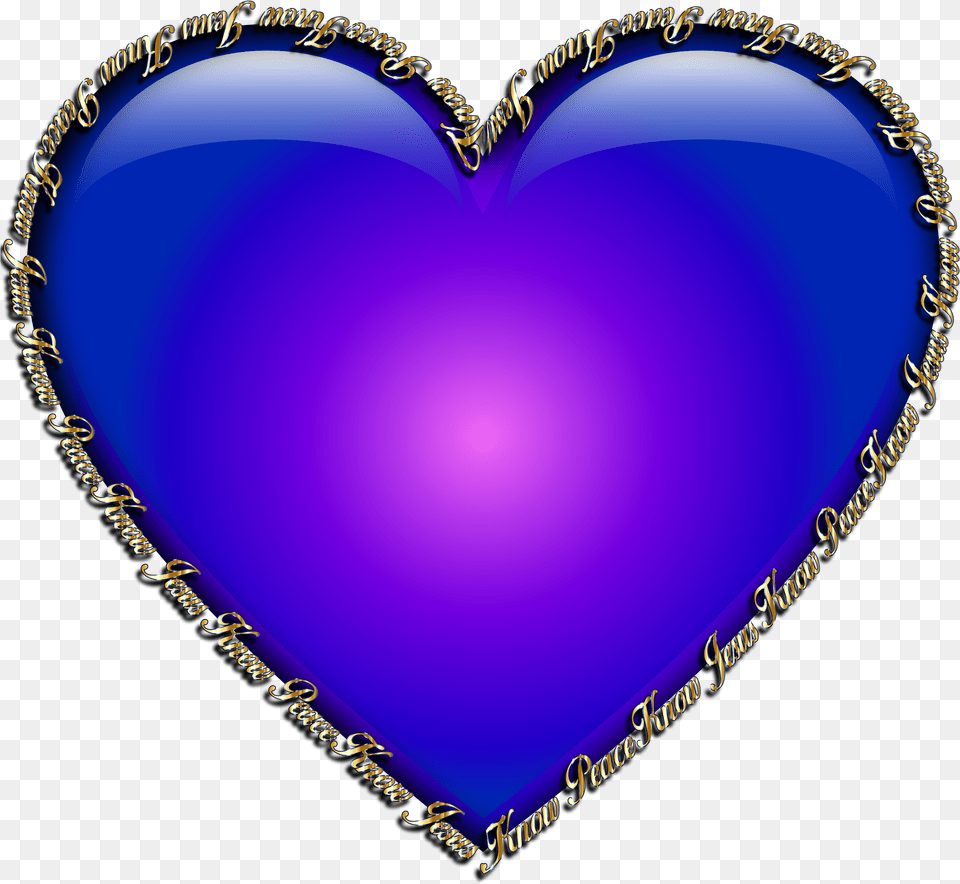 Library Of Blue Heart Download Blue Heart And Peace Sign, Accessories, Balloon, Jewelry, Necklace Png Image