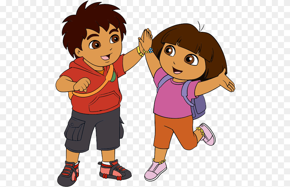 Library Of Boy Crown Image Freeuse Download Files Dora And Diego, Book, Comics, Publication, Baby Free Transparent Png