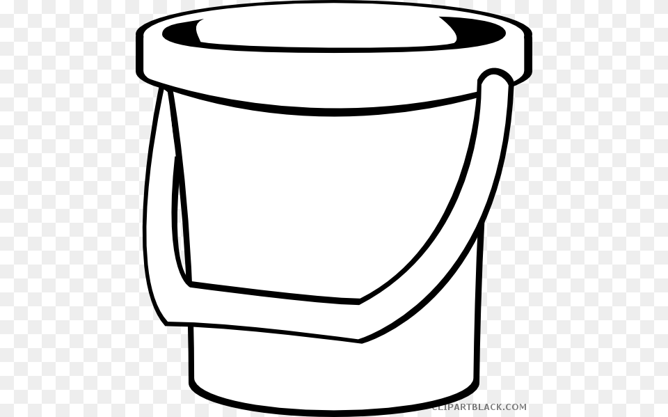Library Of Bucket Of Fish Clip Art Royalty Free Library Bucket Black And White Clipart Png