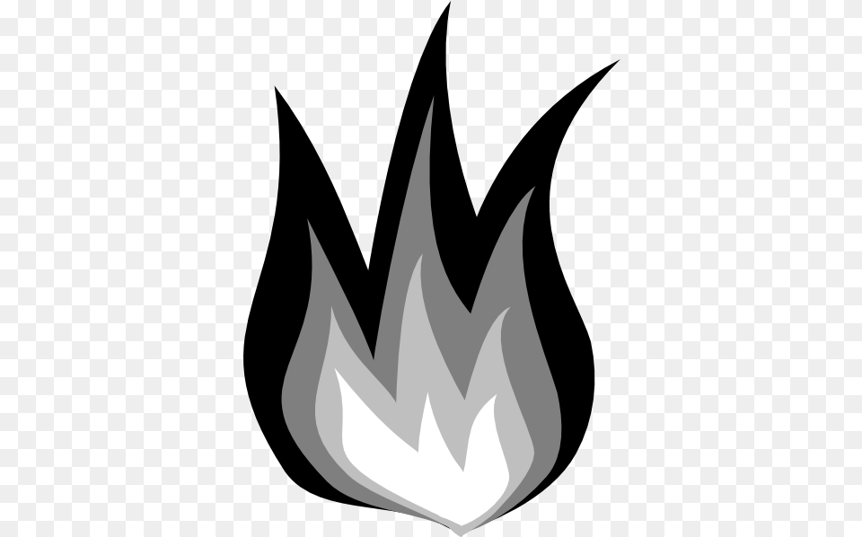 Library Of Campfire Black And White Vector Royalty Fire Black And White, Leaf, Plant, Symbol, Logo Free Png