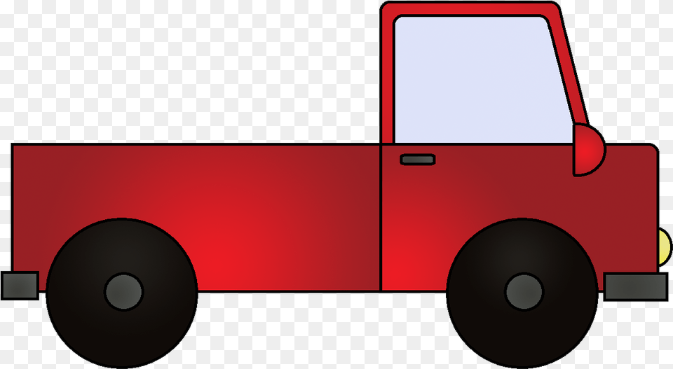 Library Of Car And Truck Graphic Royalty Files Clip Art Red Truck, Pickup Truck, Transportation, Vehicle, Bulldozer Free Png