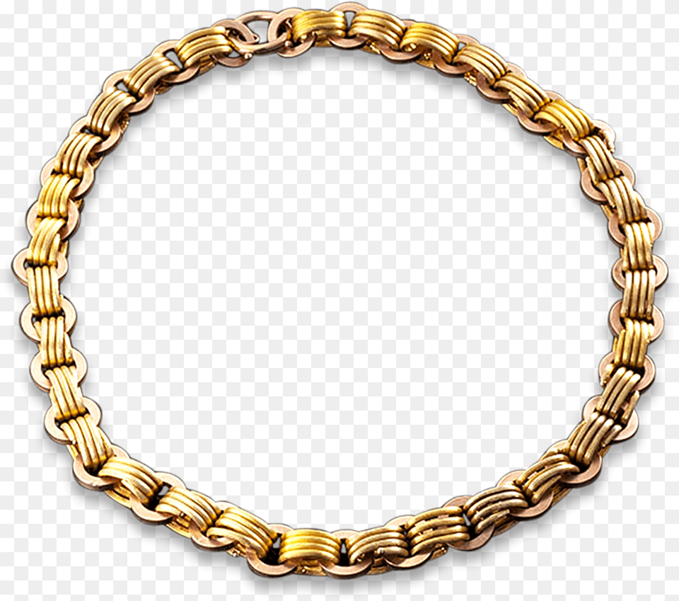 Library Of Chain Gold Circle Graphic Necklace, Accessories, Bracelet, Jewelry Png Image