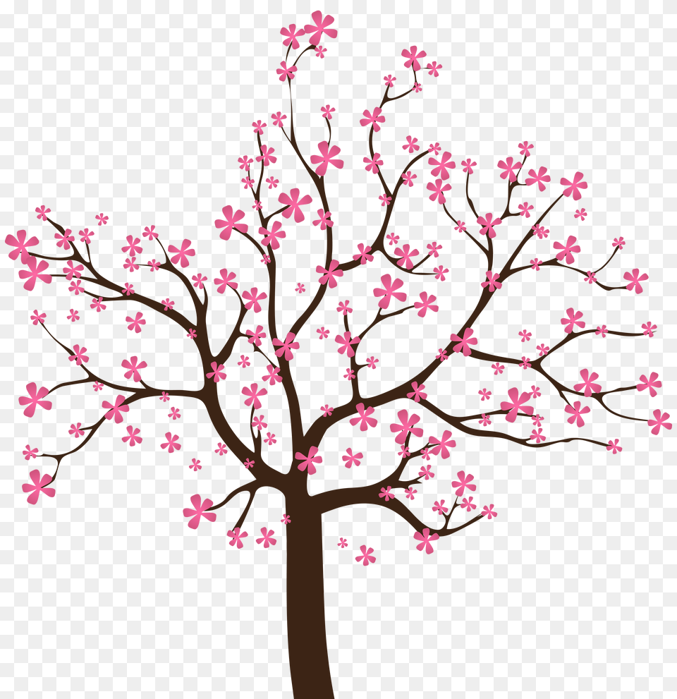 Library Of Cherry Blossom Tree Clipart Transparent Background Cherry Blossom Tree Clipart, Flower, Plant, Cherry Blossom Png