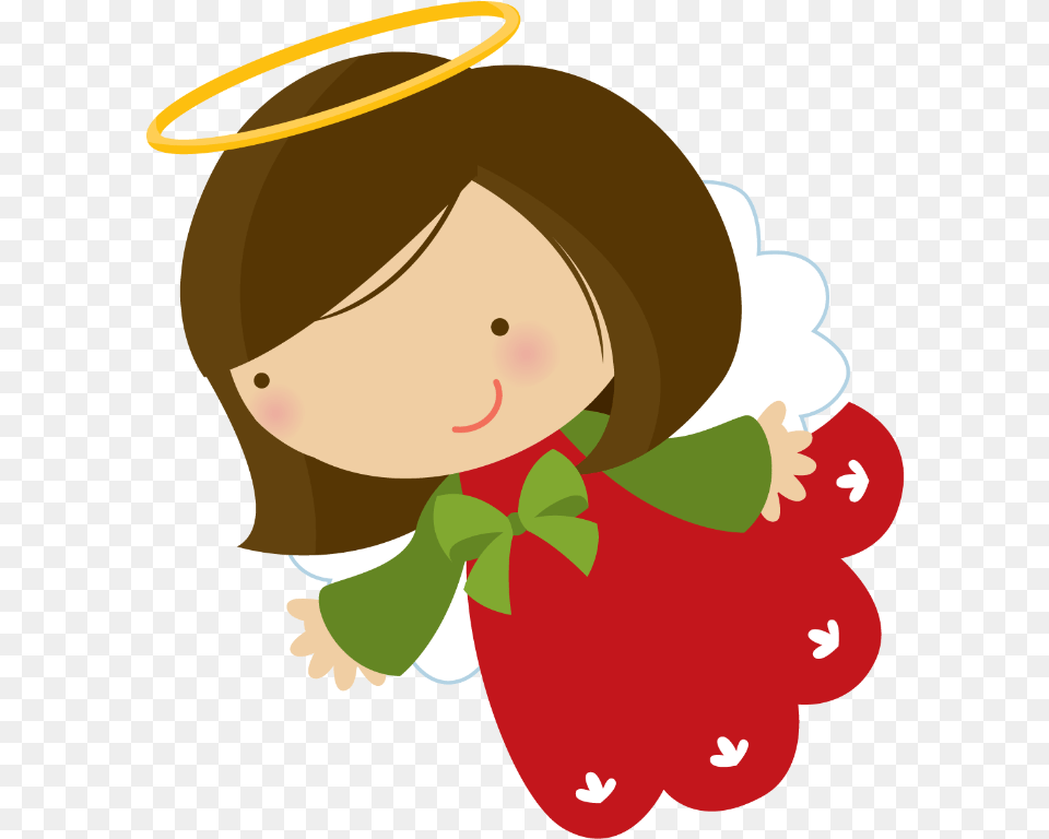 Library Of Christmas Angel Tree Graphic Download Cute Christmas Angel Clipart, Baby, Person, Accessories, Face Png Image