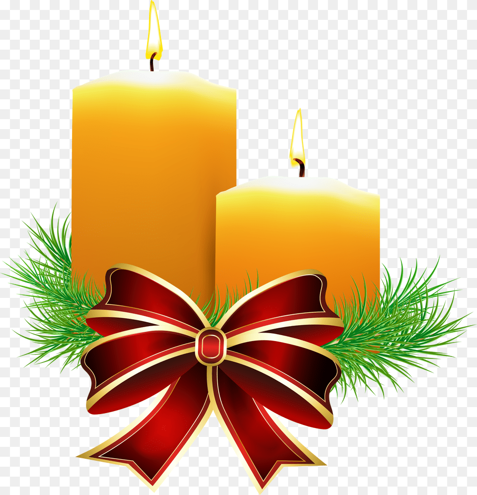 Library Of Christmas Candlelight Vector Transparent Christmas Theme, Candle Free Png Download