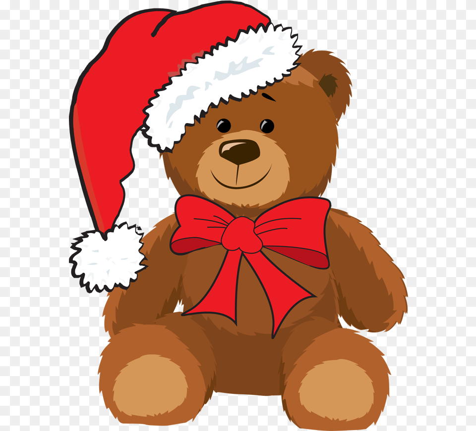 Library Of Christmas Teddy Bear Banner Black And White Christmas Teddy Bear Clipart, Teddy Bear, Toy, Baby, Person Free Png Download