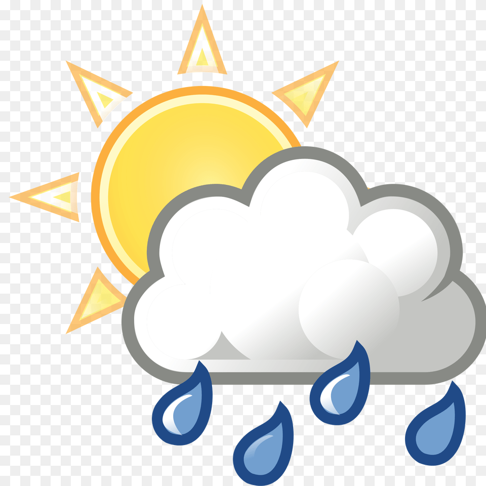 Library Of Cloud And Sun Jpg Stock Files Sun Clouds And Rain, Light, Lighting, Nature, Outdoors Free Png Download
