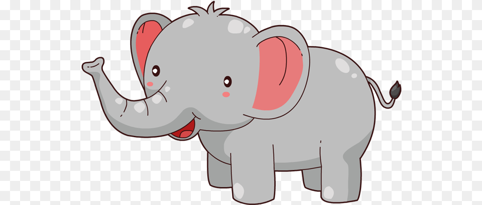 Library Of Cute Elephant Heart Clip Art Elephant Pictures For Kids, Baby, Person, Animal, Mammal Png Image