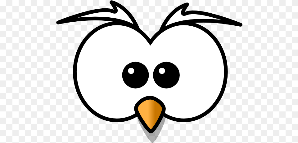 Library Of Cute Owl Eyes Clip Black And White Animals Clipart, Animal, Beak, Bird, Astronomy Png Image
