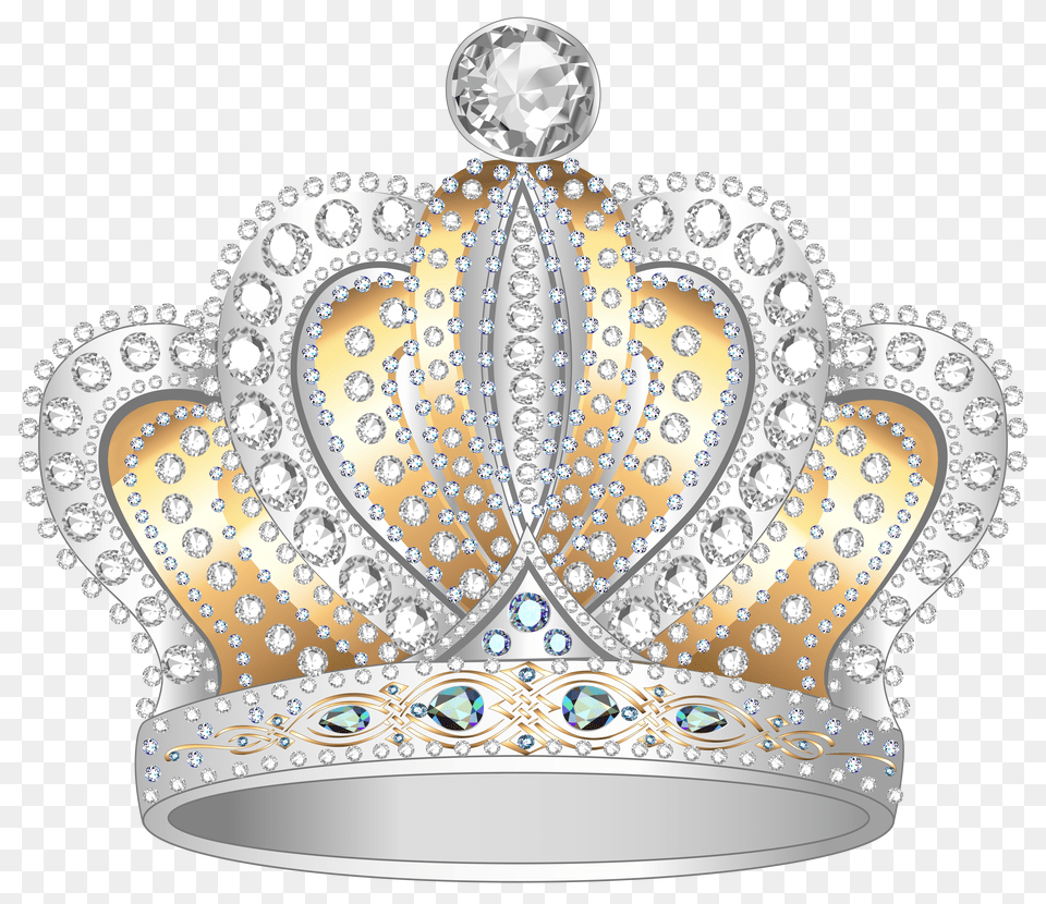 Library Of Diamond Crown Jpg Black And White Crowns Transparent Fre Png Image