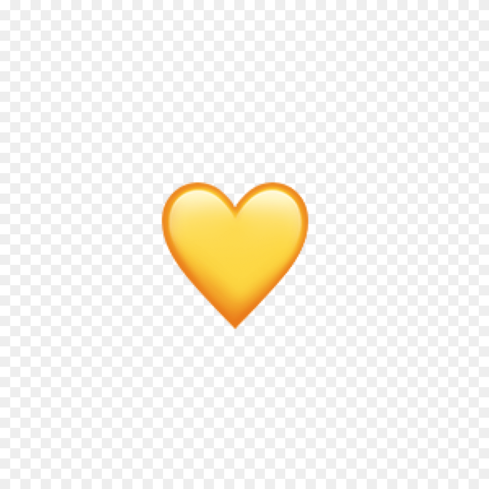 Library Of Emoji Corazon Royalty Iphone Yellow Heart Emoji Png Image